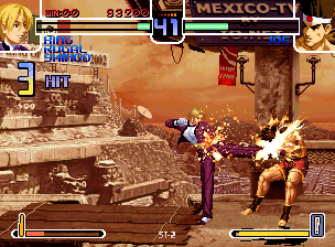 拳皇 2002 (PlayStation 2 版本 0.4, EGHT 修改版)封面